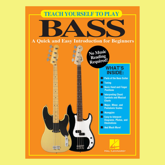 Teach Yourself To Play Bass Book