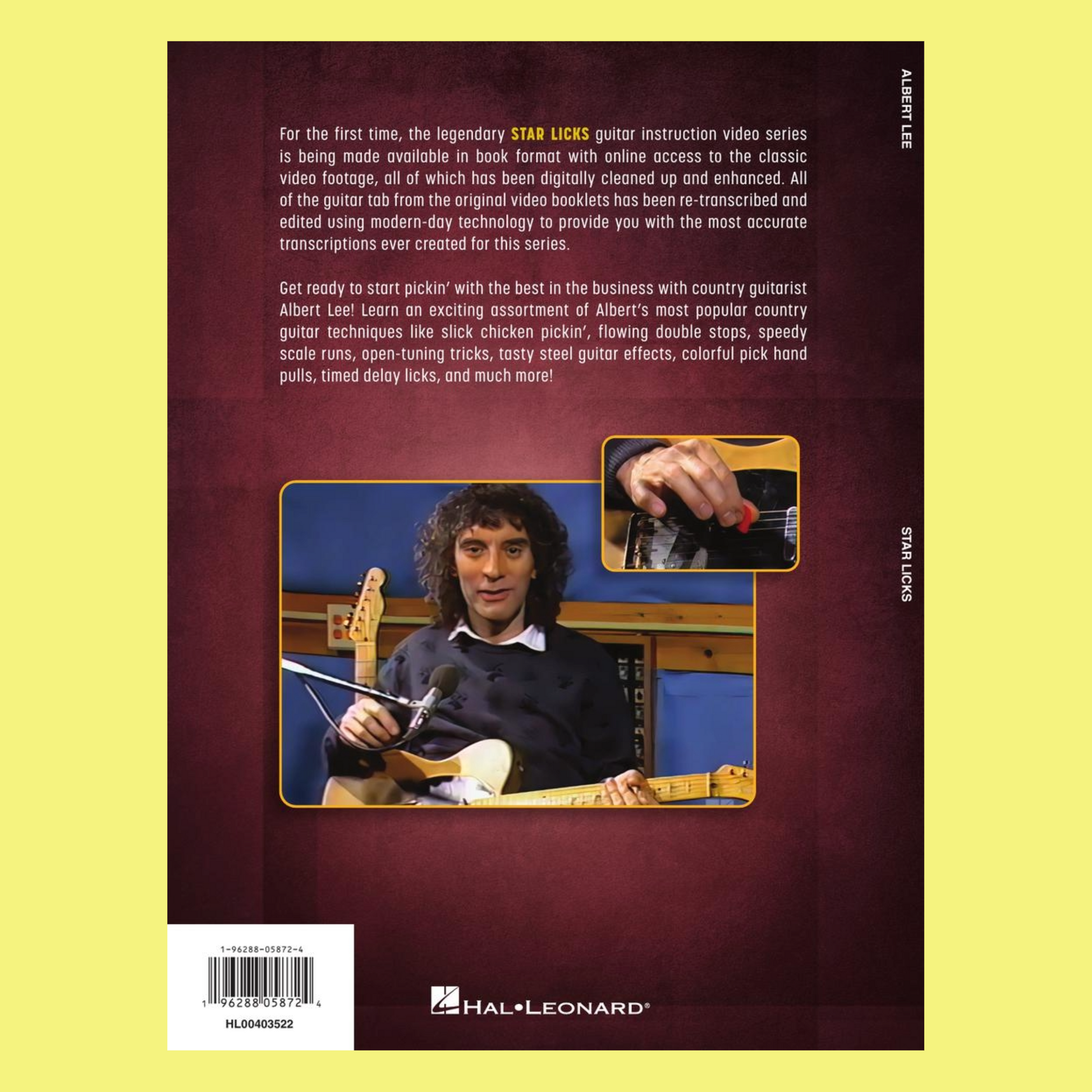 Albert Lee - From the Classic Star Licks Video Series Book/Ola (New Edition)