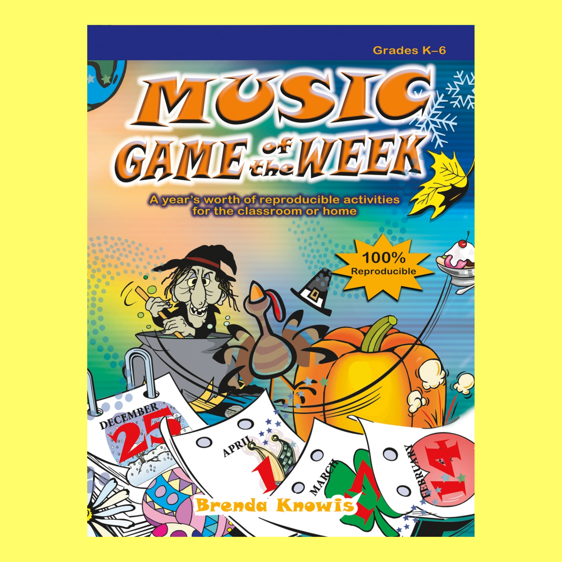 Music Game Of The Week - 52 Classroom Puzzles, Worksheets and Activities
