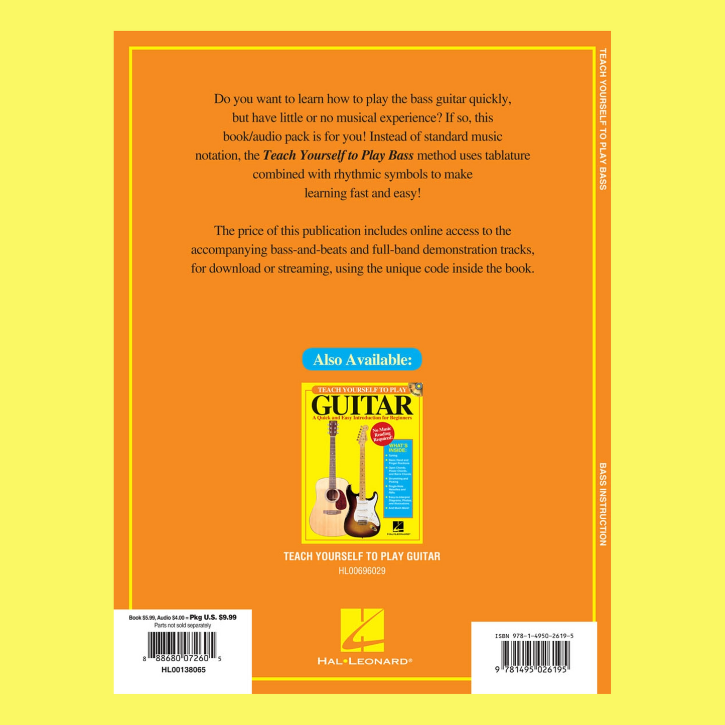 Teach Yourself To Play Bass Book/Ola