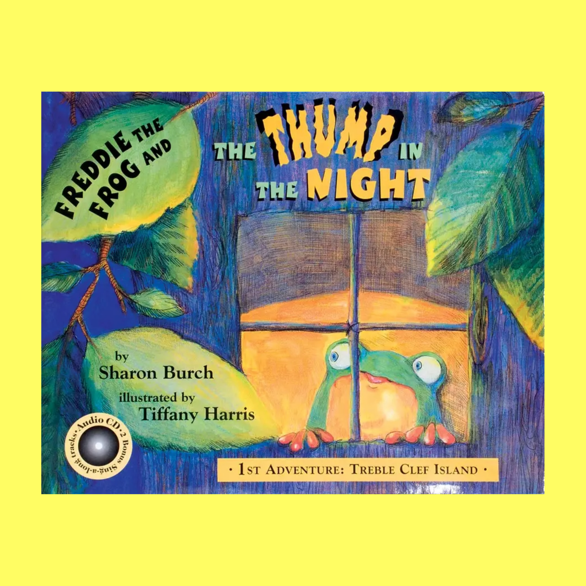 Freddie The Frog & The Thump In The Night Hardcover Book/Cd