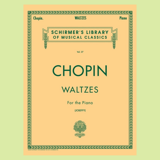 Chopin - Waltzes For Piano Book