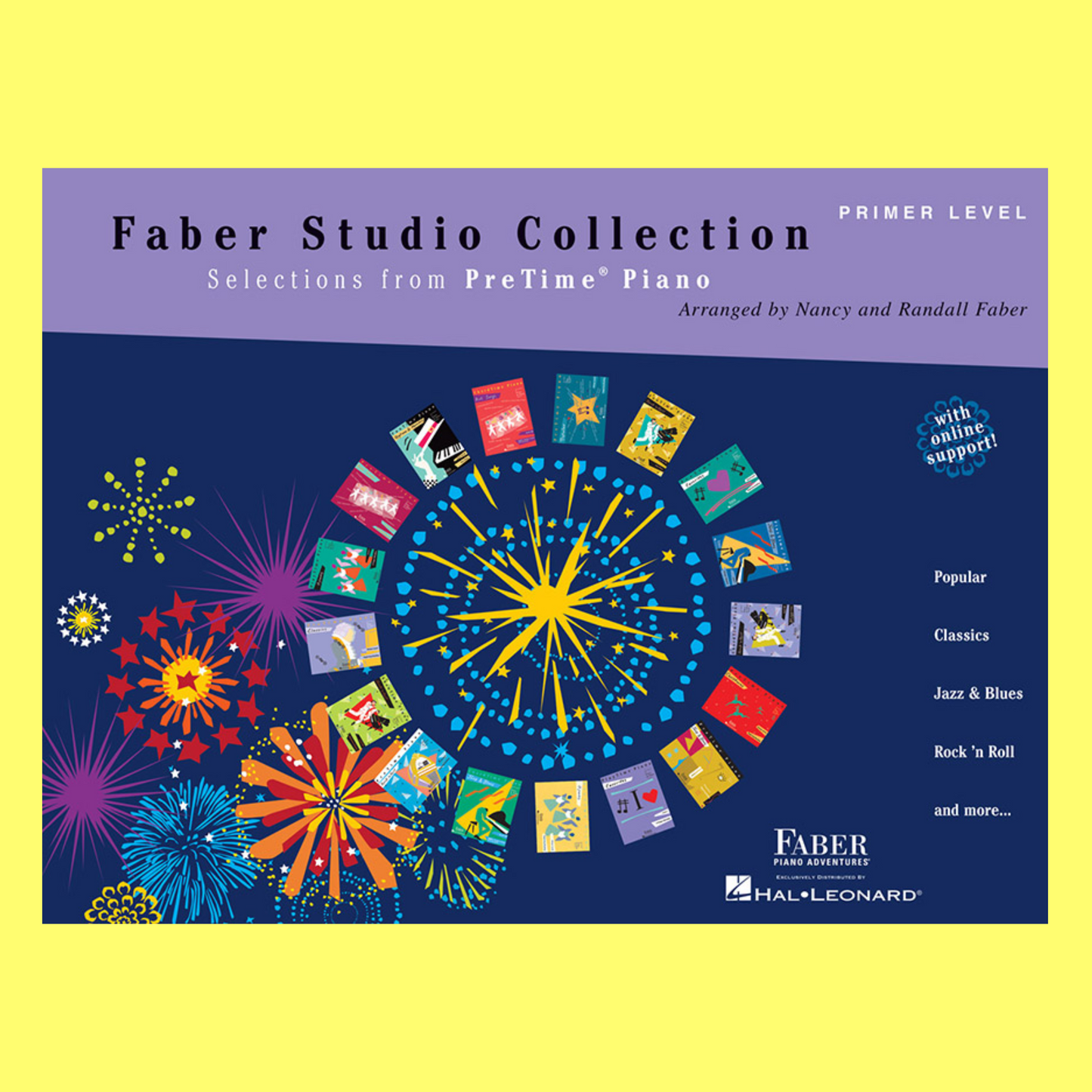 Faber Piano Adventures: Studio Collection Pretime Primer Book & Keyboard