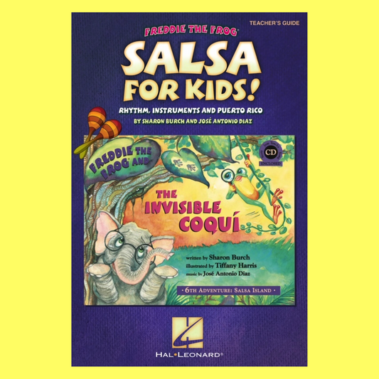 Freddie the Frog Salsa for Kids - Rhythm, Instruments and Puerto Rico Teachers Book