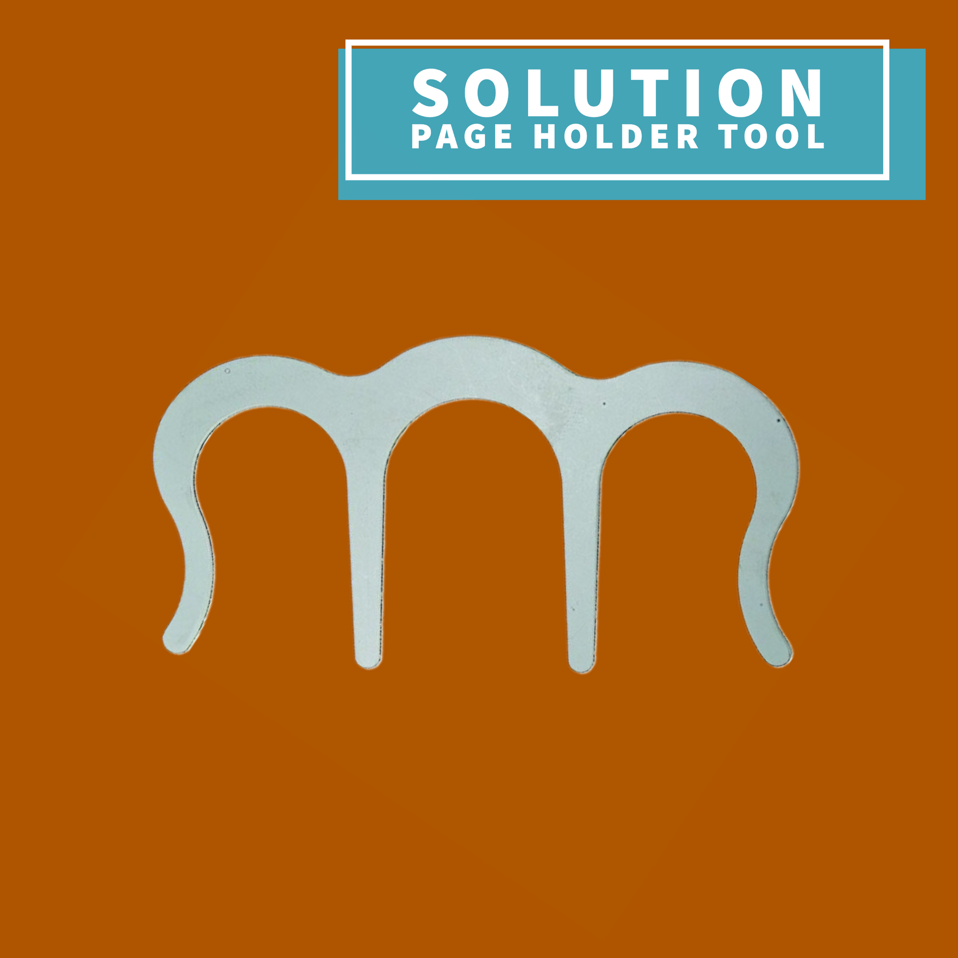 Solution Page Holder - Holds Music Book Pages Open Giftware