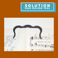 Solution Page Holder - Holds Music Book Pages Open