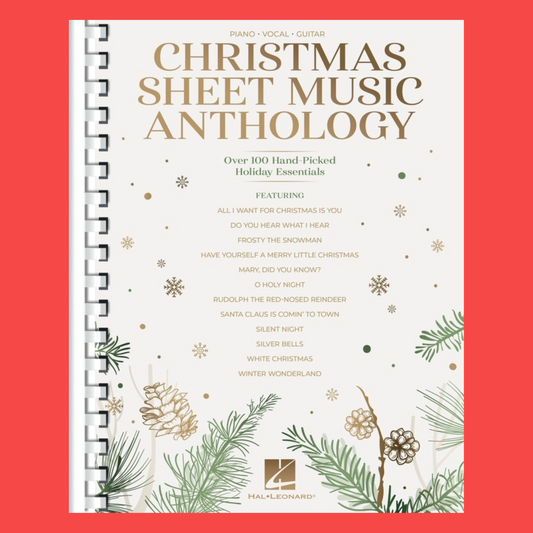 Christmas Sheet Music Anthology - Spiral Bound Piano/Vocal/Guitar Book