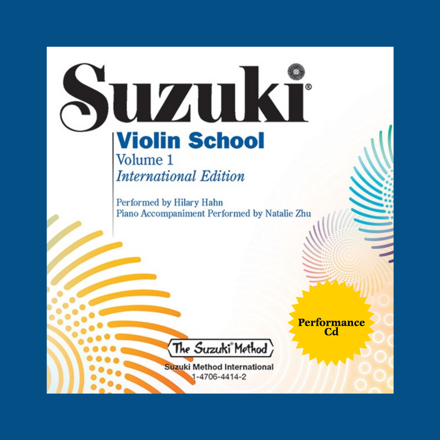Suzuki Violin School - Volume 1 Performance / Accompaniment Cd