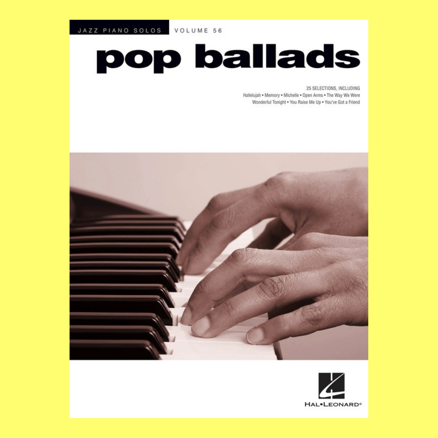 Pop Ballads - Jazz Piano Solos Series Volume 56 Book