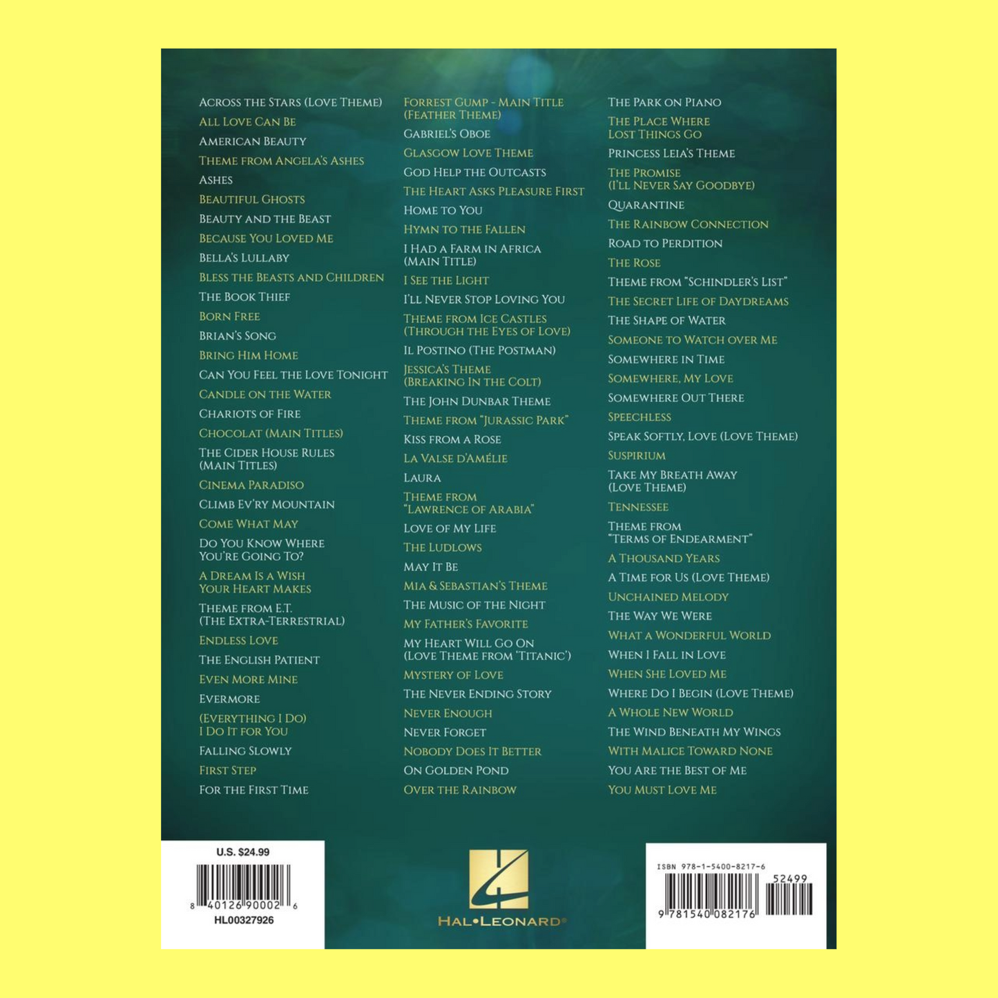 100 Most Beautiful Movie Songs Piano/Vocal/Guitar Book