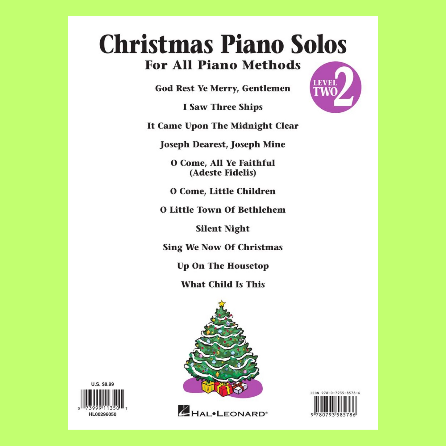 HLSPL Christmas Piano Solos Book 2