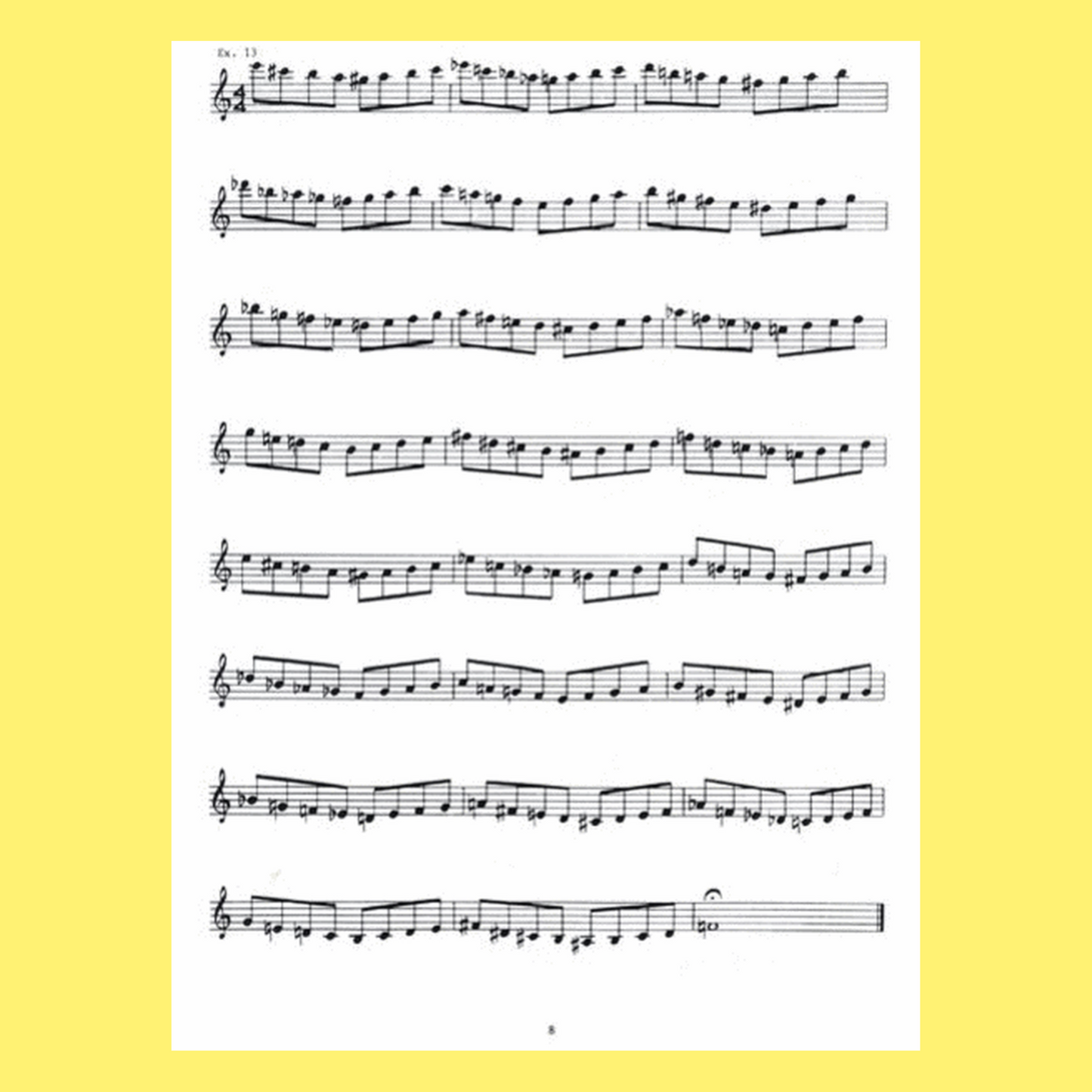 Patterns For Improvisation Jazz Treble Clef Book