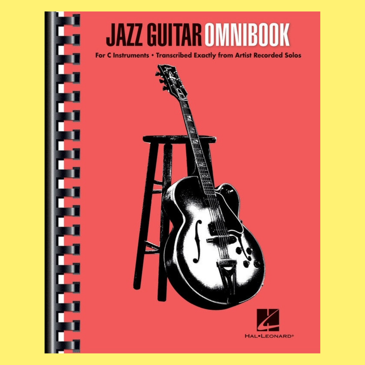 Jazz Guitar Omnibook - For C Instruments (Spiral Bound)