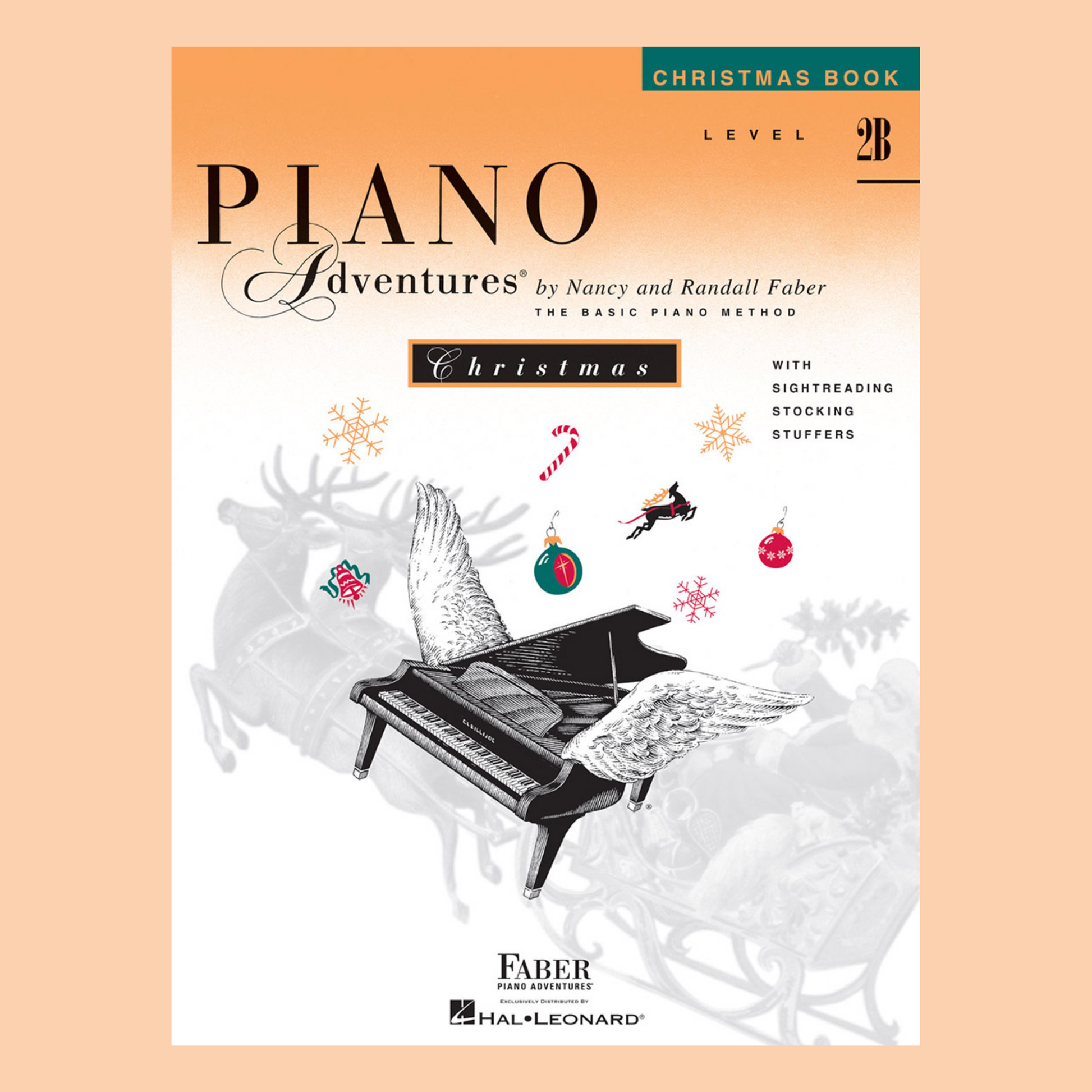 Piano Adventures: Christmas Level 2B Book