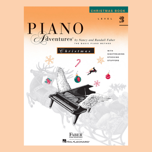 Piano Adventures: Christmas Level 2B Book & Keyboard