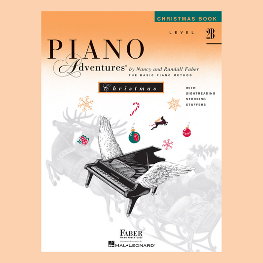 Piano Adventures: Christmas Level 2B Book