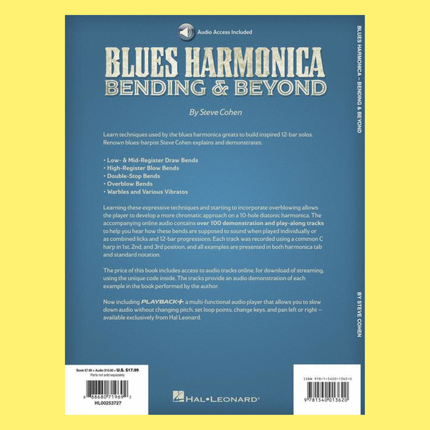 Blues Harmonica - Bending & Beyond Book/Ola