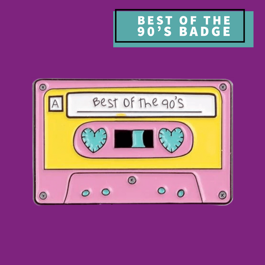 Best Of The 90's Cassette Badge