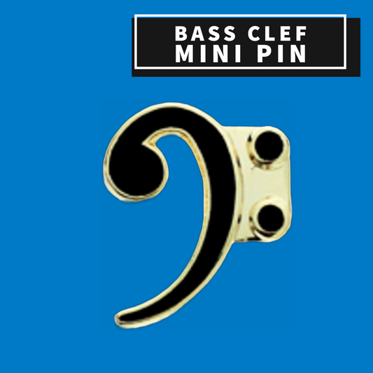 Bass Clef Mini Pin Giftware