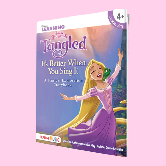 Tangled - It's Better When You Sing It, A Musical Exploration Hardcover Book/Olm