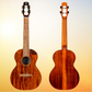 Flight Mustang All Solid Tenor Electro Acoustic Ukulele and Premium Padded Gig Bag