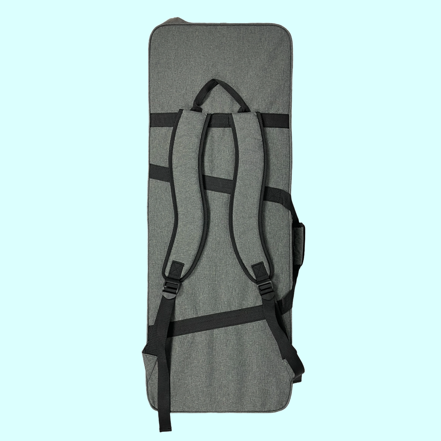 DCM Premium PFE Polyfoam Lightweight Electric Guitar Case with Straps - Grey