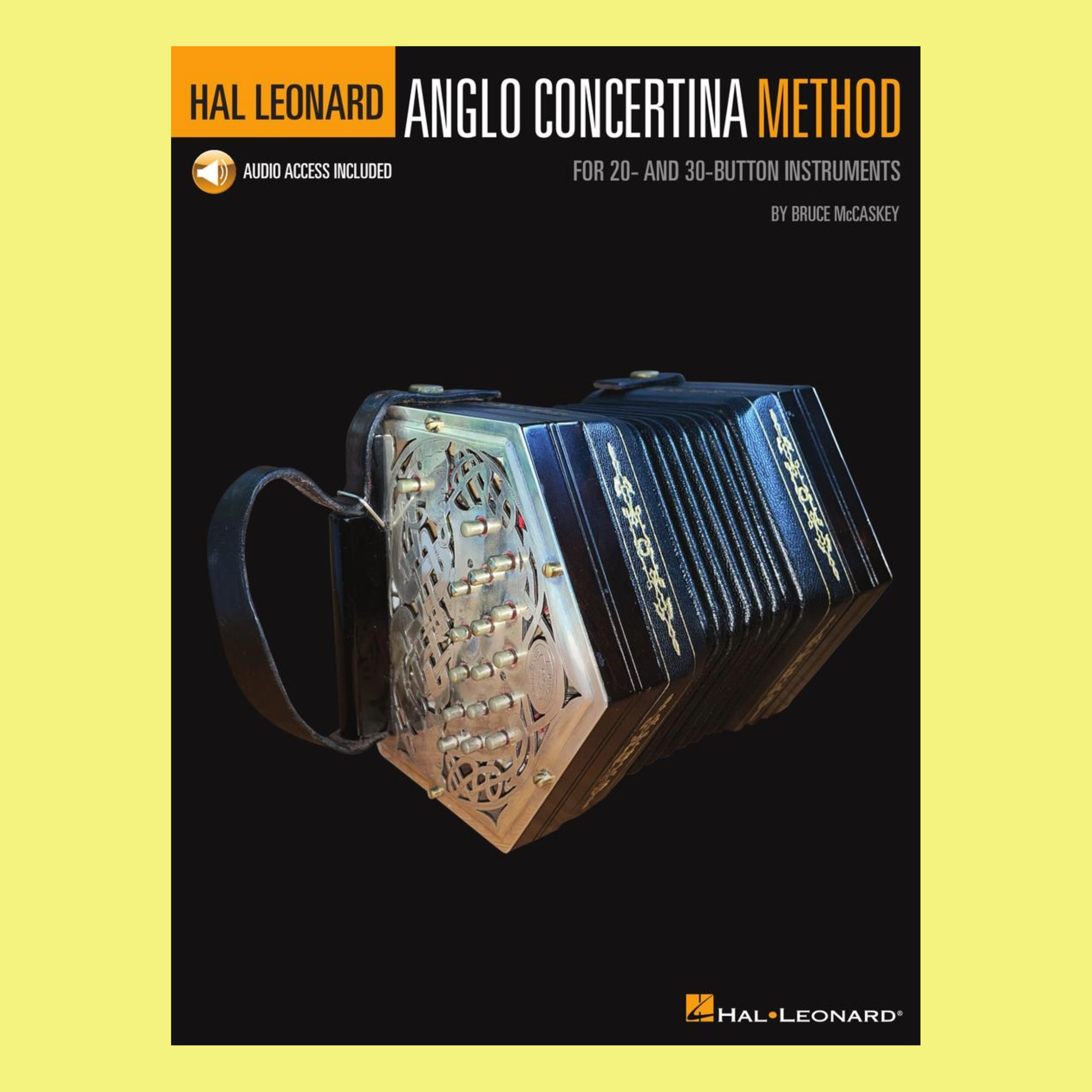 Hal Leonard Anglo Concertina Method Book – Music2u.com.au