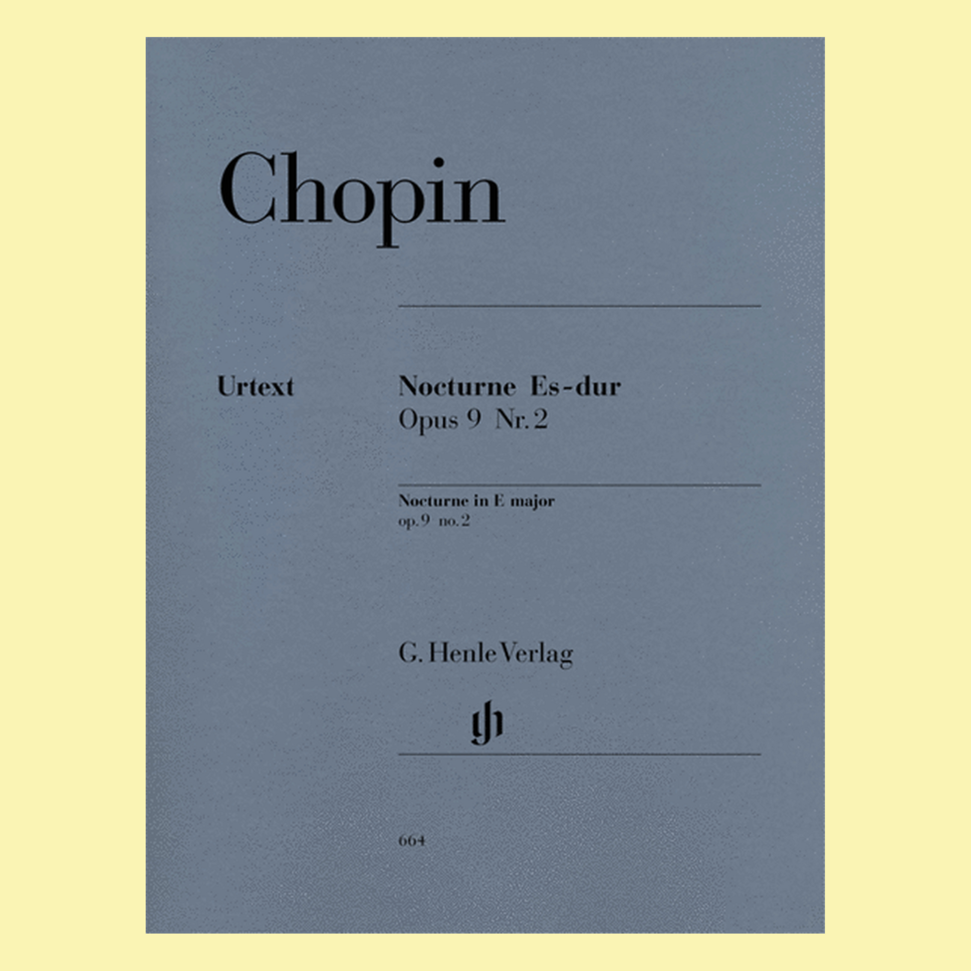 Chopin - Nocturne Op 9 No 2 E Flat Piano Sheet Music