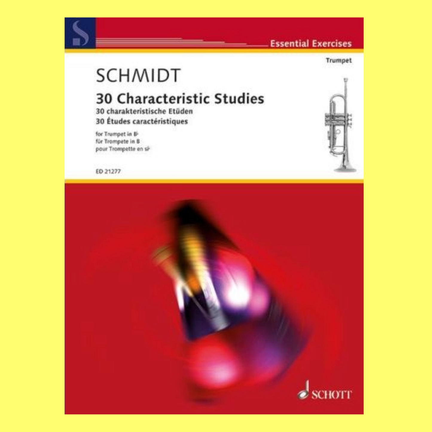 30 Characteristic Studies for Trumpet in Bb Book