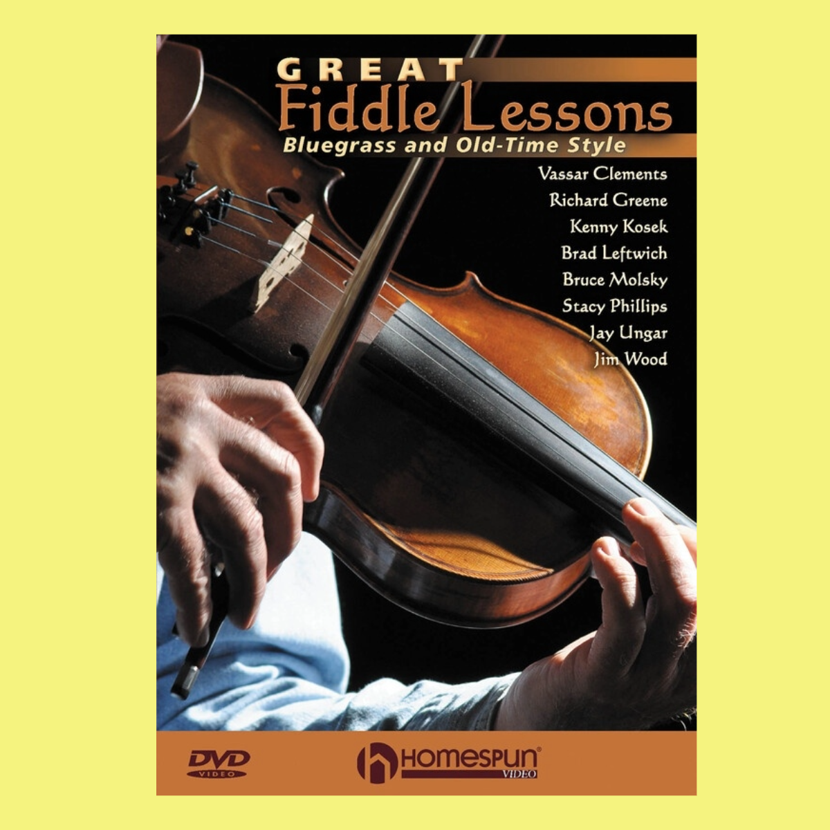 Great Fiddle Lessons DVD