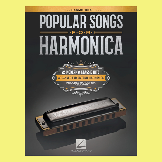 Popular Songs For Harmonica Book (25 Hits)