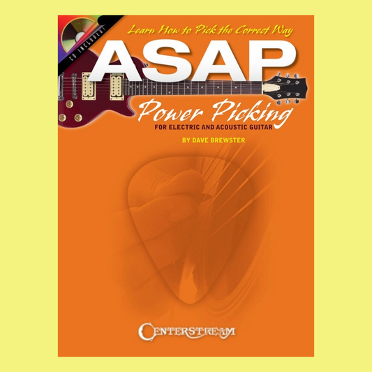 ASAP Power Picking Guitar Book/Cd