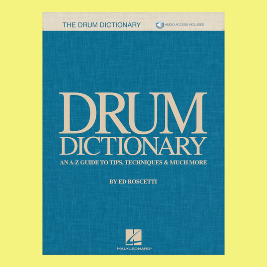 Drum Dictionary - A-Z Guide to Tips and Techniques Book/Ola