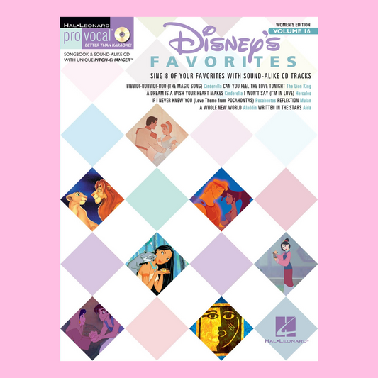 Disney Favorites - Pro Vocal Womens Edition Volume 16 Book/Cd