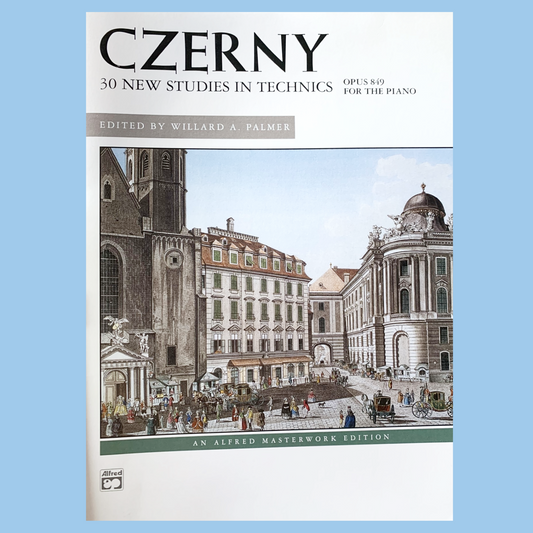 Czerny - 30 New Studies In Technique Op 849 For Piano Book
