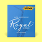 D'Addario - 2.0 Alto Saxophone Royal Reed (10 Pack) - Beginners
