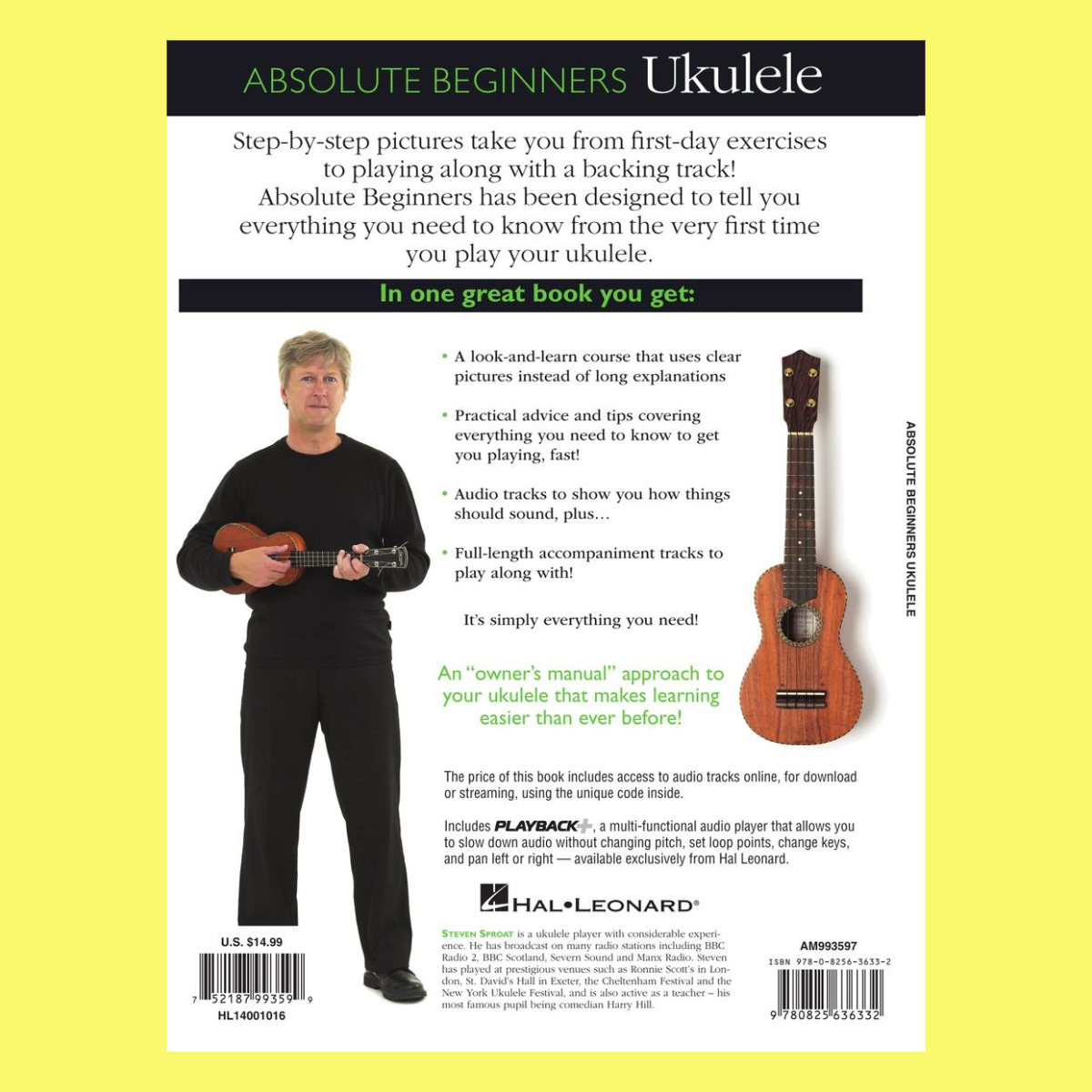 Absolute Beginners Ukulele Book/Ola