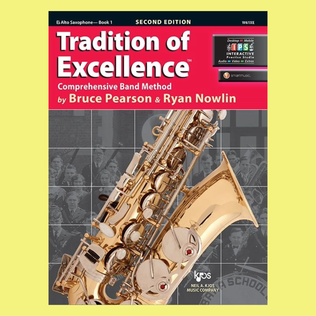 Tradition Of Excellence Alto Saxophone Book 1 (Book/Ola)