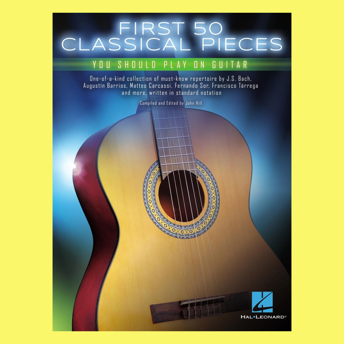First 50 Classical Pieces Play On Guitar Book