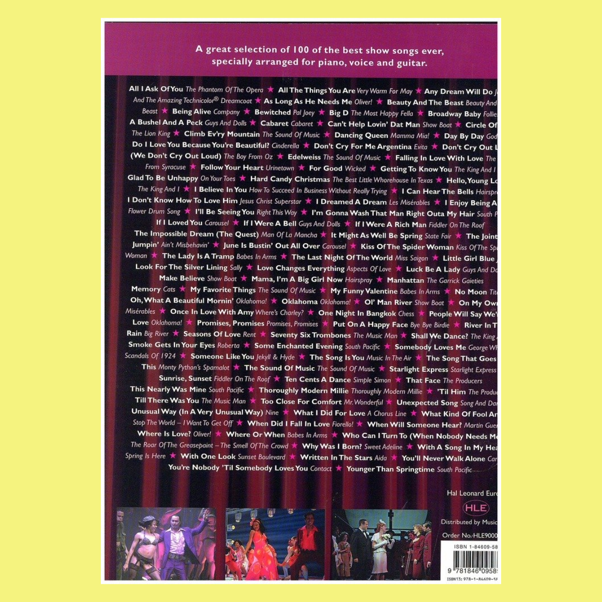 101 Best Show Tunes Ever - PVG Songbook