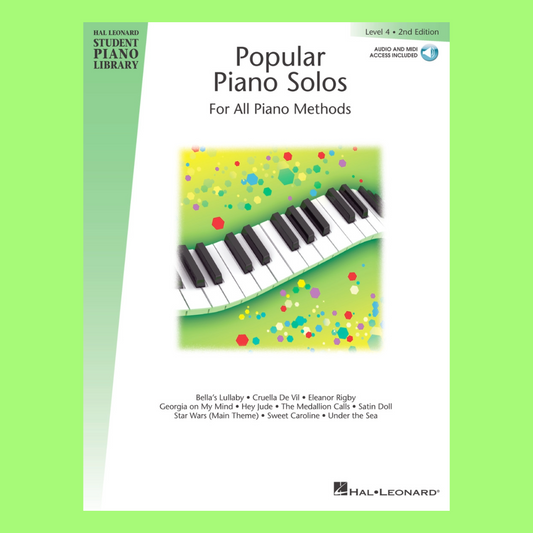 Hal Leonard Student Piano Library - Popular Piano Solos Level 4 Book/Ola