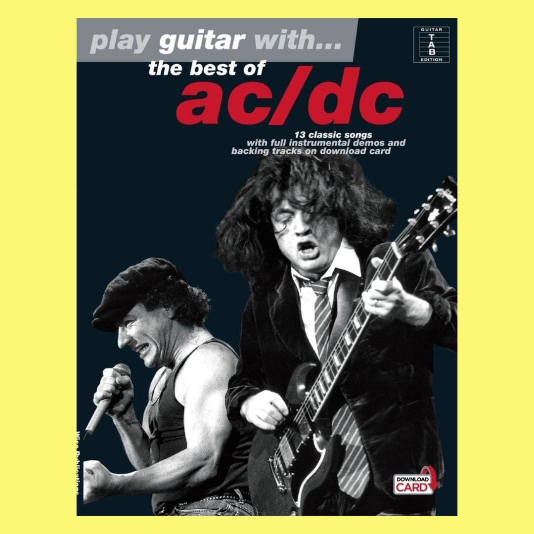 Play Guitar With The Best Of AC/DC (Book/Online Audio) – Music2u.com.au