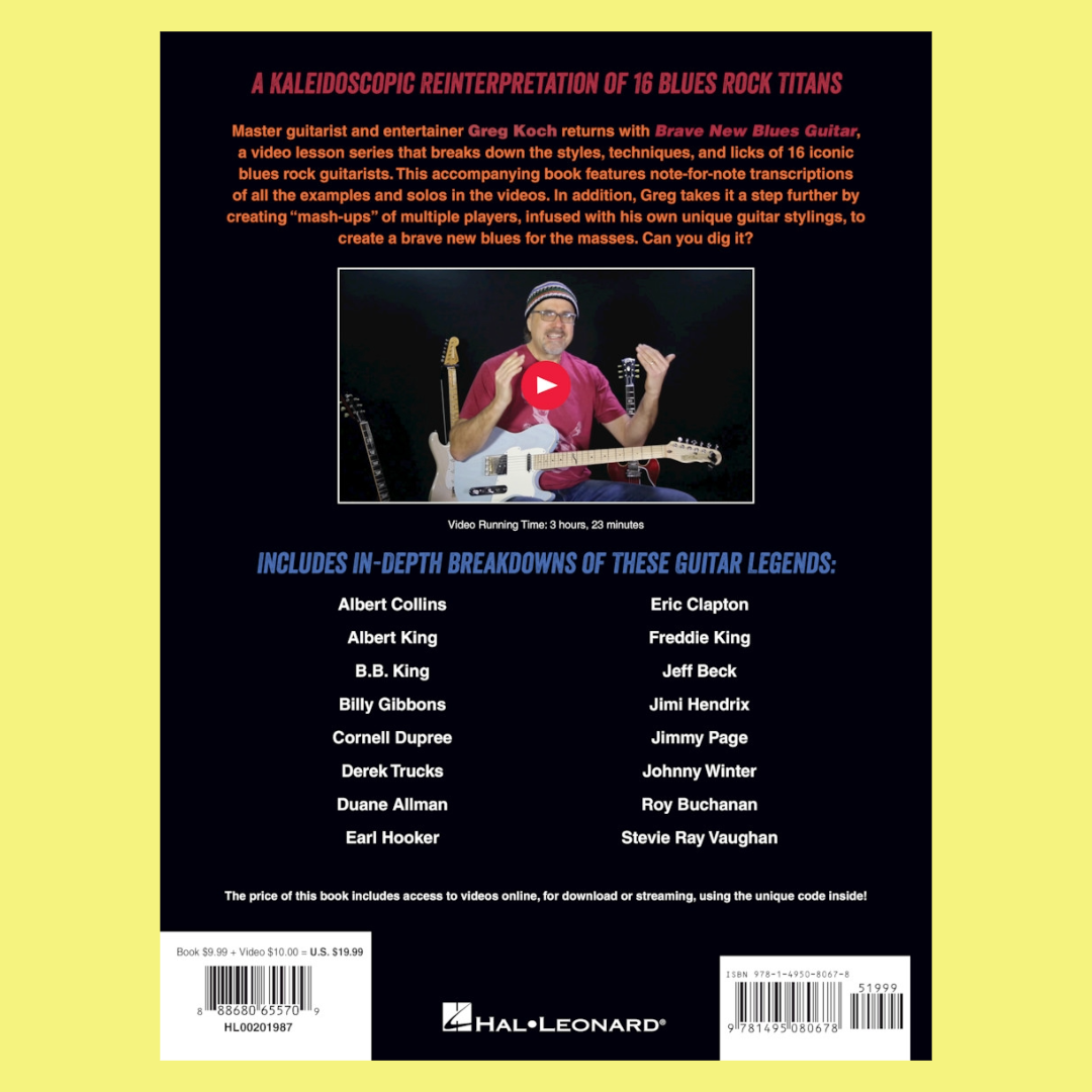 Brave New Blues Guitar Book/Olv