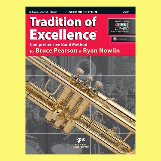 Tradition Of Excellence Book 1 Trumpet (Book/Dvd)