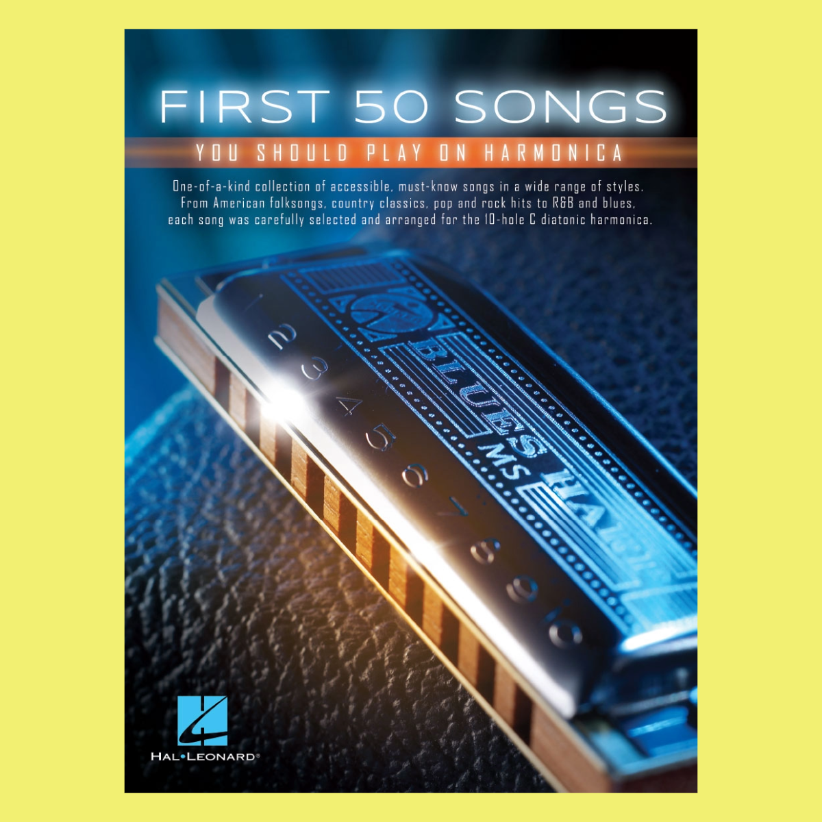 First 50 Songs Play On Harmonica Book