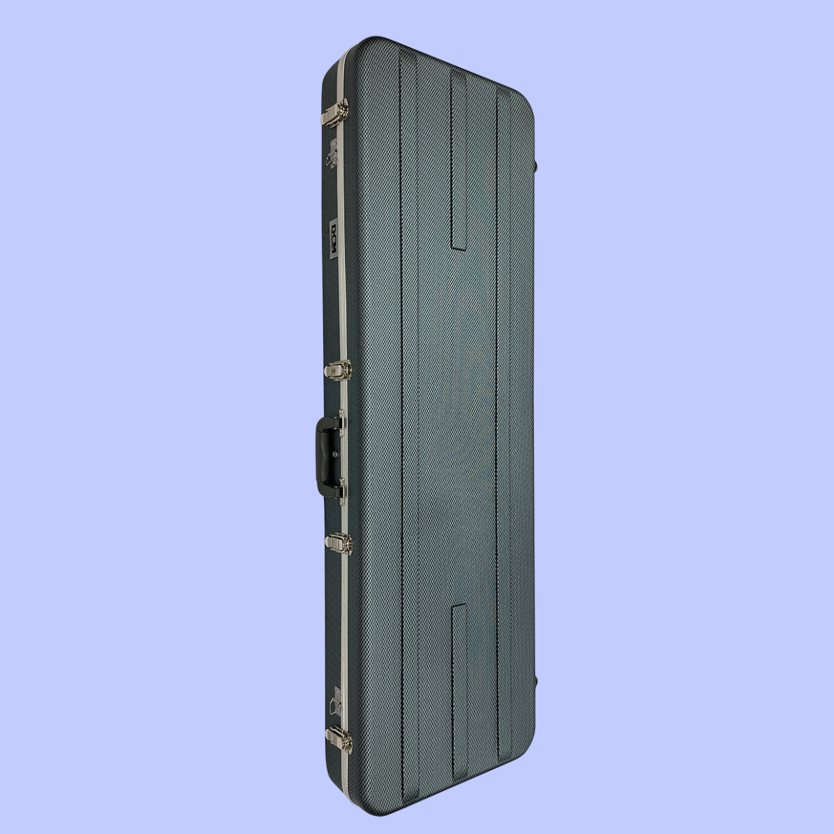 DCM BC2C ABS / Fibre Deluxe Electric Bass Case with Dark Silver Lining