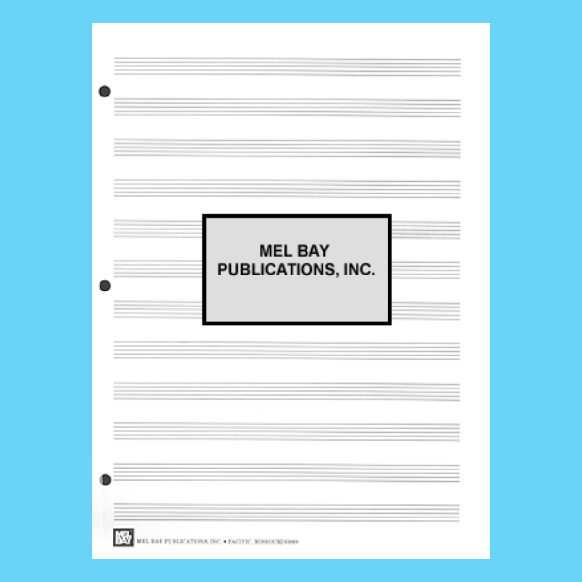 Ma Script Pad Premium Quality Manuscript Pad - 12 Staves (96 Pages) – Music2u.com.au