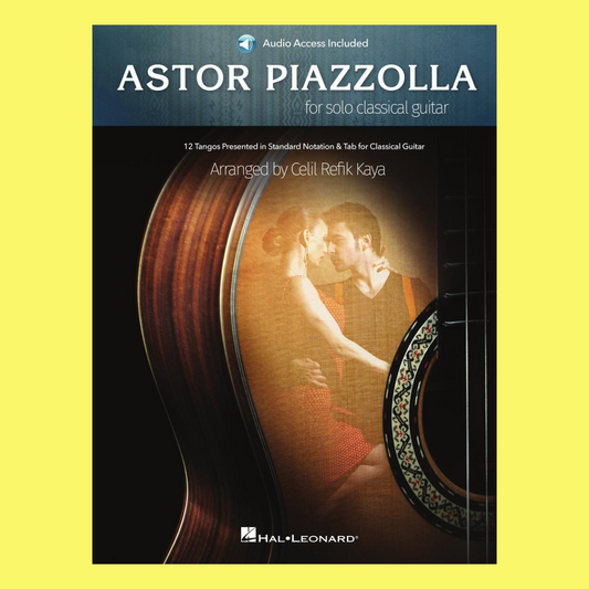 Astor Piazzolla For Solo Classical Guitar Book/Ola