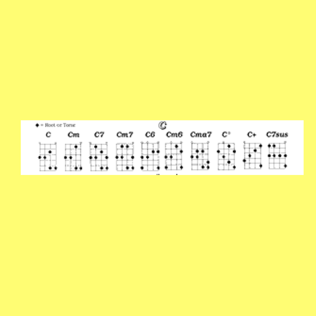 Bass Guitar Chord Chart