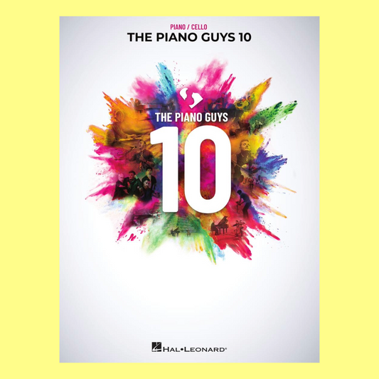 The Piano Guys - 10 Anniversary Edition Piano and Cello Book